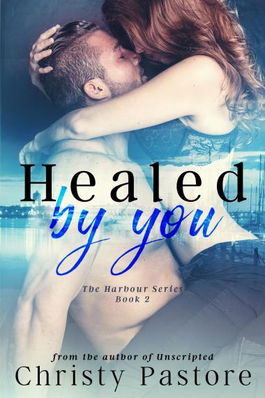 Book cover showing a couple in a steamy embrace