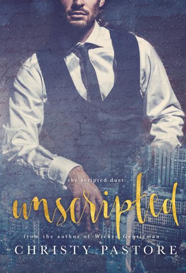 Book cover with a man in a tie and suit vest